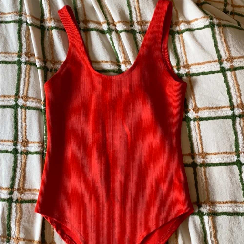 Ribbed Bodysuit